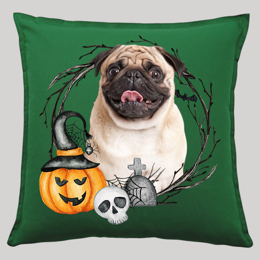 Personalizowany Prezent Poduszka z Twoim Pupilem / Halloween 7