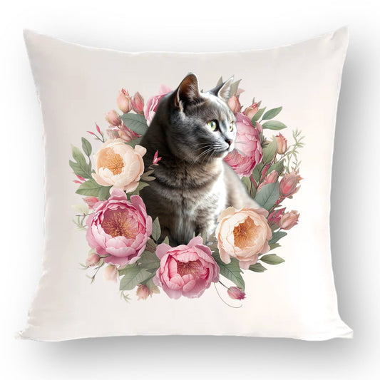 Personalizowany Prezent Poduszka z Twoim Pupilem / Piwonie