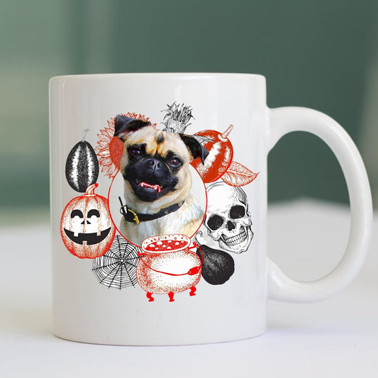 Personalizowany Kubek ze zdjęciem Twojego Pupila / Halloween 2