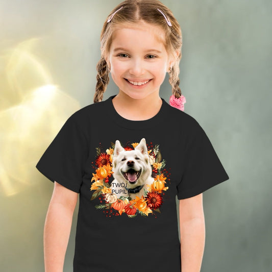 Koszulka z Twoim Pupilem Personalizacja / Biała / Czarna / Dziecięca Unisex / Jesień 5