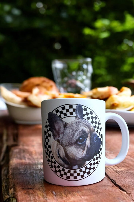 Personalizowany Kubek ze zdjęciem Twojego Pupila / Szachownica
