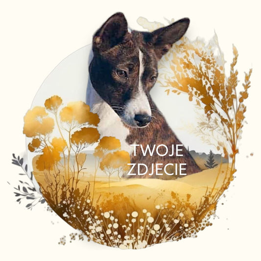 Personalizowany Prezent Poduszka z Twoim Pupilem / Krajobraz 1