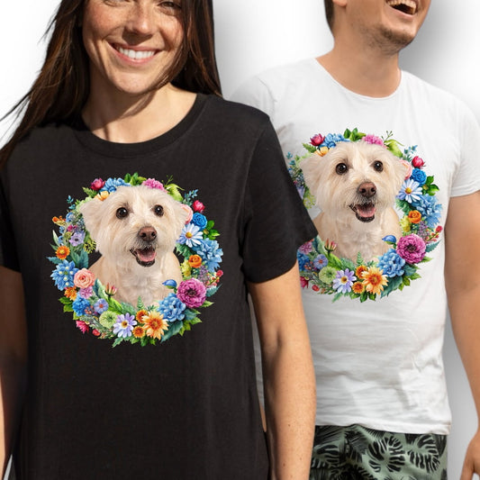 T-shirt z nadrukiem Twój Pupil na koszulce Biały / Czarny / Unisex / Wiosna 19