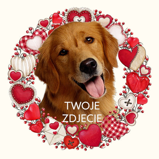 Personalizowany Kubek ze zdjęciem Twojego Pupila / Serce 13