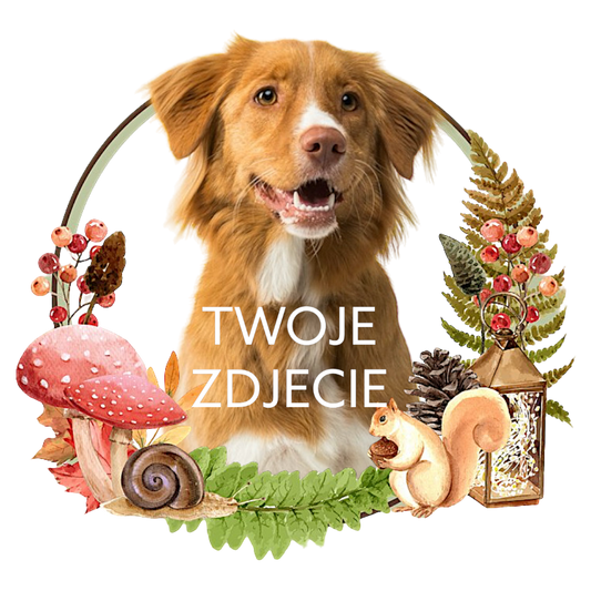 Personalizowany Kubek ze zdjęciem Twojego Pupila / Las 1