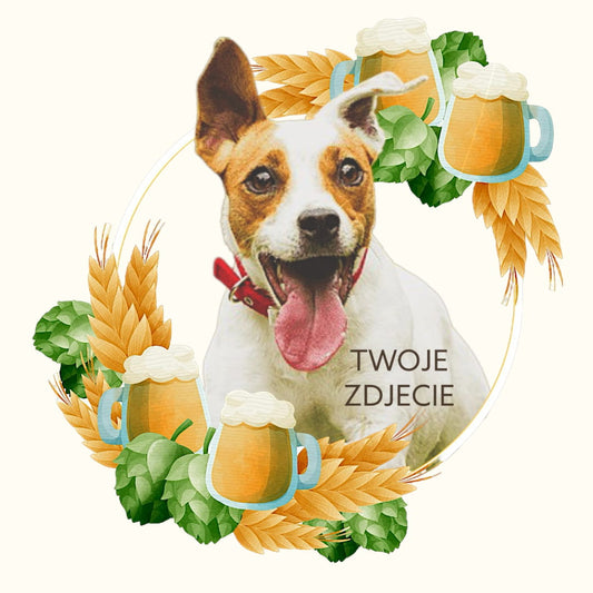 Personalizowany Kubek ze zdjęciem Twojego Pupila / Piwko 1