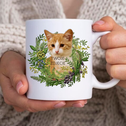 Personalizowany Kubek ze zdjęciem Twojego Pupila / Las 4