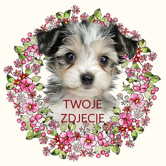 Personalizacja eko Torba ze zdjęciem Twojego Pupila / Wiosna 12