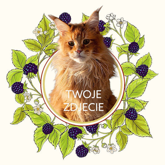 Personalizacja eko Torba ze zdjęciem Twojego Pupila / Jeżyny 1