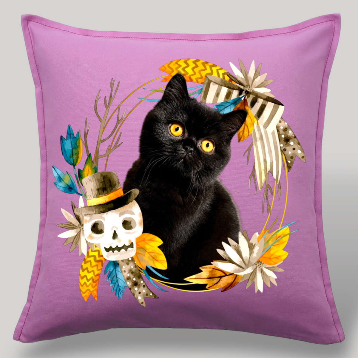 Personalizowany Prezent Poduszka z Twoim Pupilem / Halloween 9