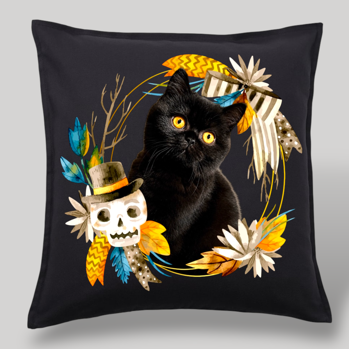 Personalizowany Prezent Poduszka z Twoim Pupilem / Halloween 9