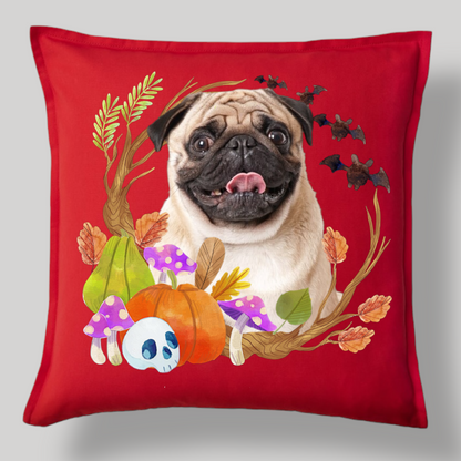 Personalizowany Prezent Poduszka z Twoim Pupilem / Halloween 6