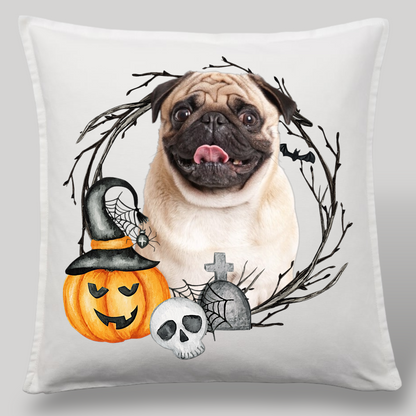 Personalizowany Prezent Poduszka z Twoim Pupilem / Halloween 7