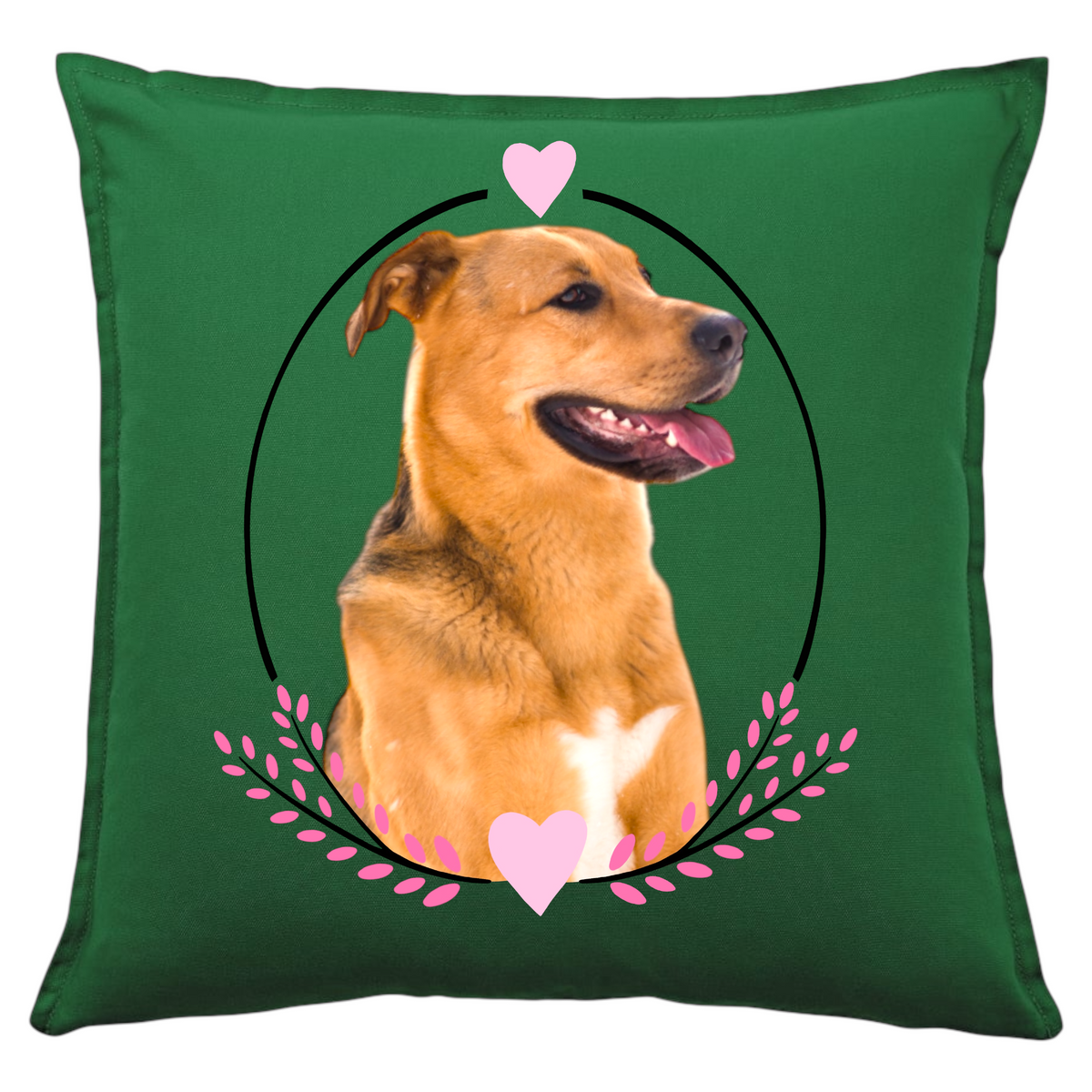Personalizowany Prezent Poduszka z Twoim Pupilem / Serce 22