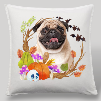 Personalizowany Prezent Poduszka z Twoim Pupilem / Halloween 6
