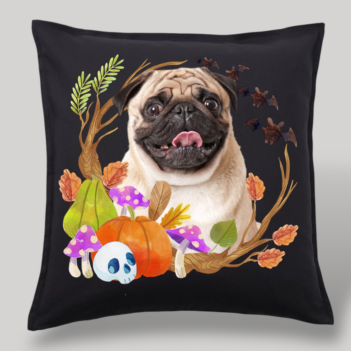 Personalizowany Prezent Poduszka z Twoim Pupilem / Halloween 6