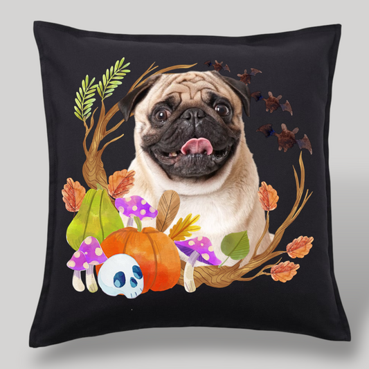 Personalizowany Prezent Poduszka z Twoim Pupilem / Halloween 6
