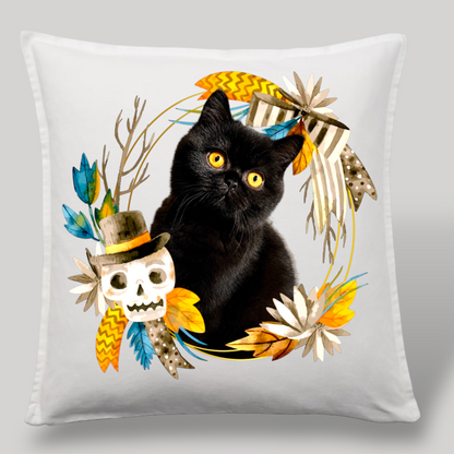Personalizowany Prezent Poduszka z Twoim Pupilem / Halloween 9