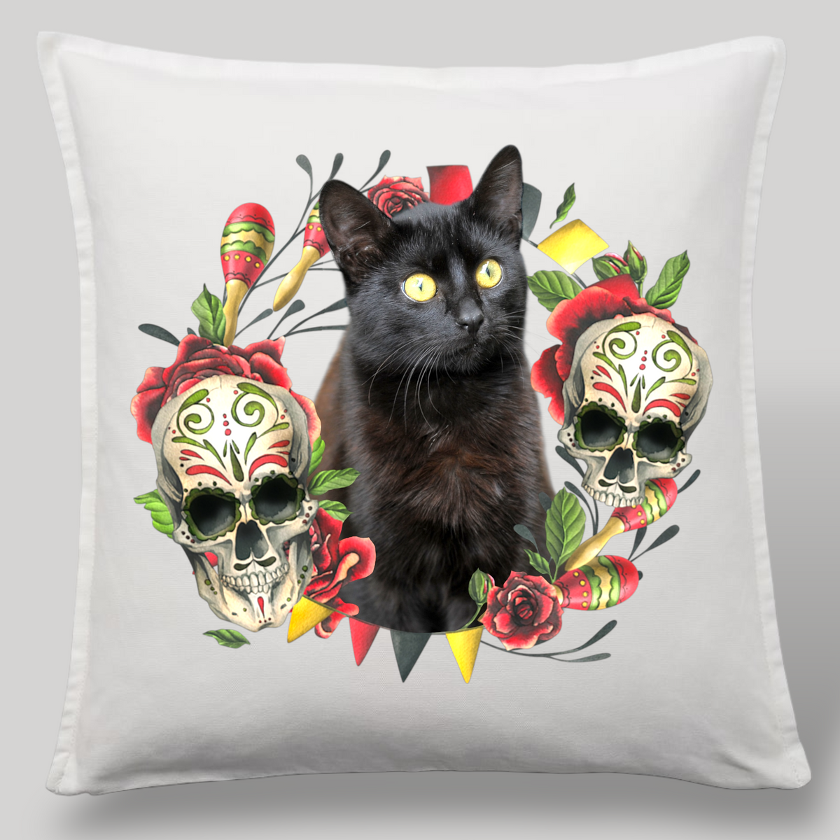 Personalizowany Prezent Poduszka z Twoim Pupilem / Halloween 8