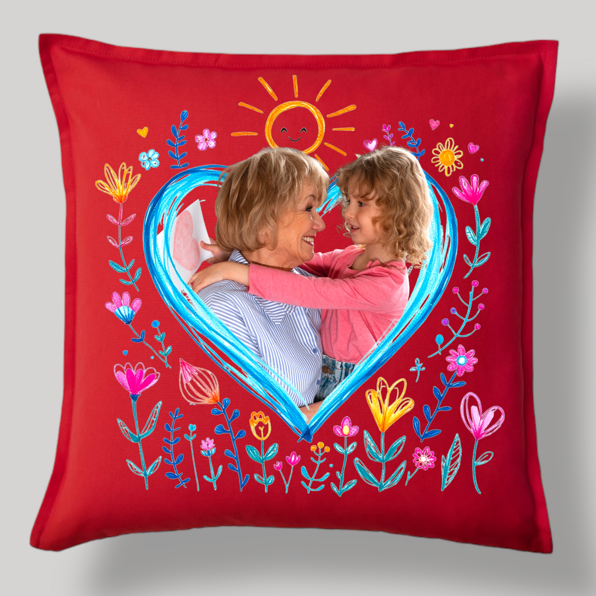 Personalizowany Prezent Poduszka z Twoim Pupilem / Laurka