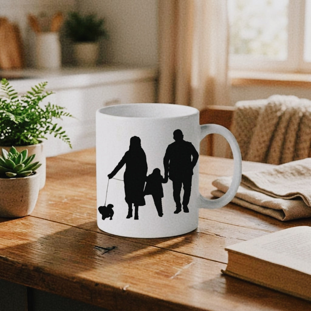 Personalizowany Kubek ze zdjęciem Twojego Pupila / Czysty Kontur