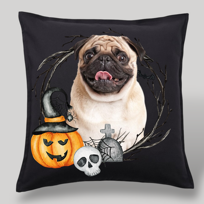 Personalizowany Prezent Poduszka z Twoim Pupilem / Halloween 7