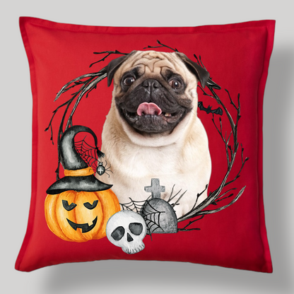 Personalizowany Prezent Poduszka z Twoim Pupilem / Halloween 7
