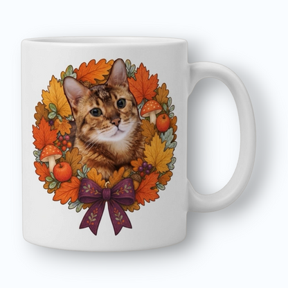 Personalizowany Kubek ze zdjęciem Twojego Pupila / Jesienna Obfitość
