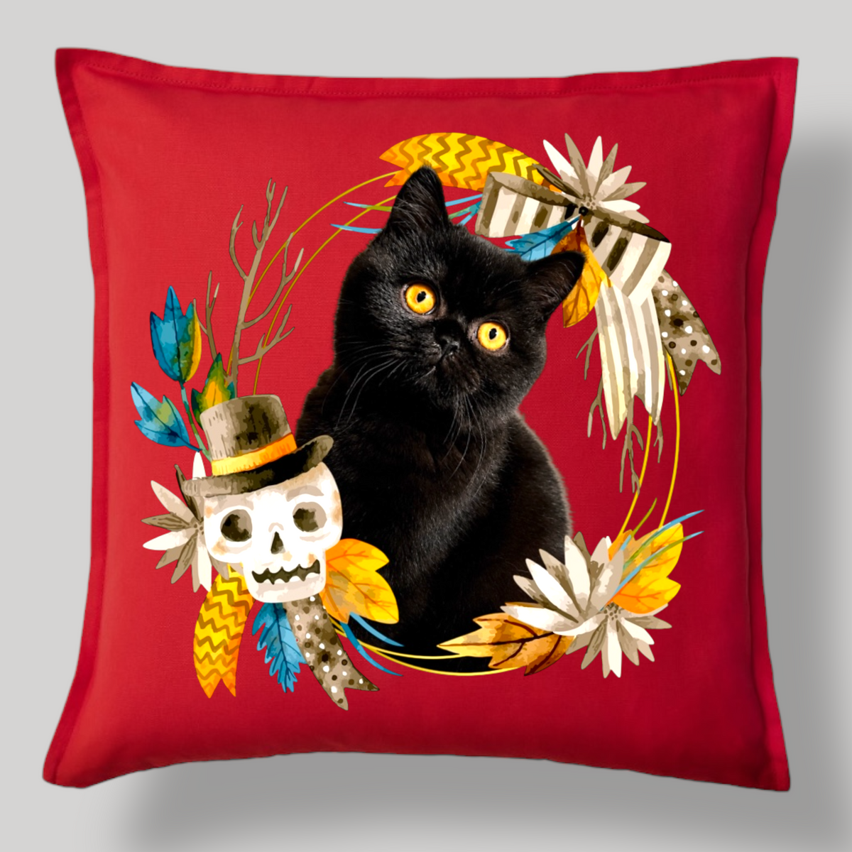 Personalizowany Prezent Poduszka z Twoim Pupilem / Halloween 9