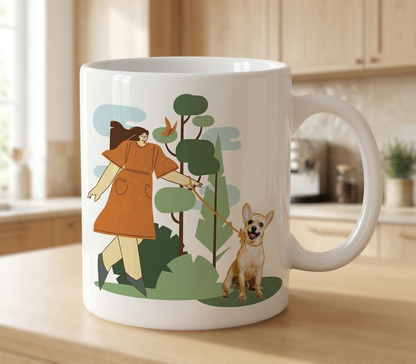 Personalizowany Kubek ze zdjęciem Twojego Pupila / Spacer