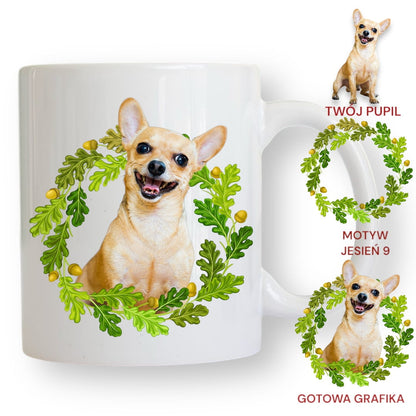 Personalizowany Kubek ze zdjęciem Twojego Pupila / Jesień 9