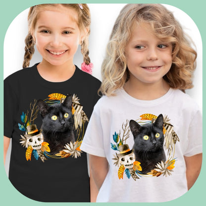 Koszulka z Twoim Pupilem Personalizacja / Biała / Czarna / Dziecięca Unisex / Halloween 9