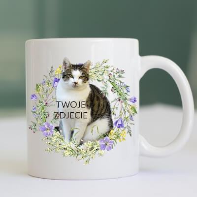 Personalizowany Kubek ze zdjęciem Twojego Pupila / Wiosna 3