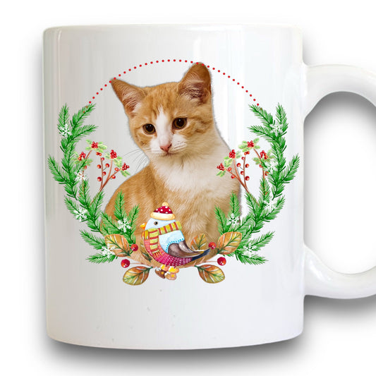 Personalizowany Kubek ze zdjęciem Twojego Pupila / Boże Narodzenie 24