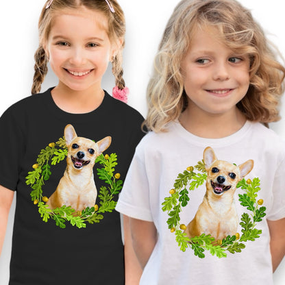 Koszulka z Twoim Pupilem Personalizacja / Biała / Czarna / Dziecięca Unisex / Jesień 9