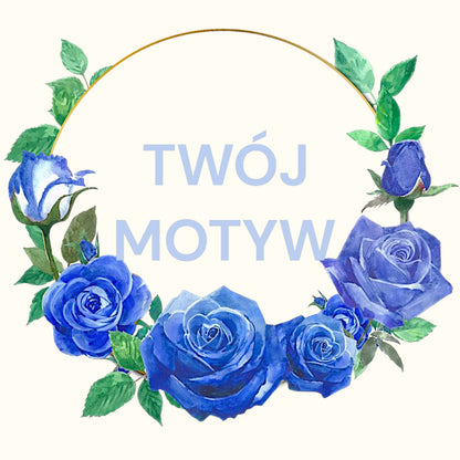 T-shirt z nadrukiem Twój Pupil na koszulce Biały / Czarny / Unisex / Róża 4