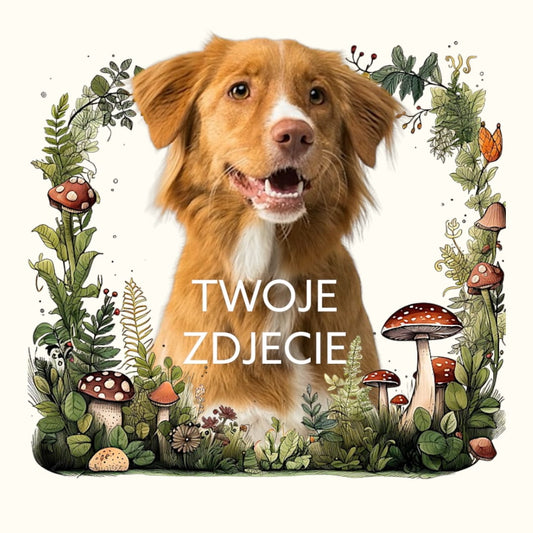 Personalizowany Kubek ze zdjęciem Twojego Pupila / Las 2