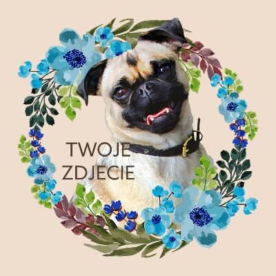 Personalizowany Prezent Poduszka z Twoim Pupilem / Wiosna 2