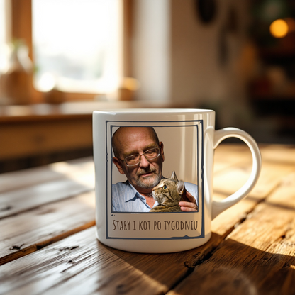 Personalizowany Kubek ze zdjęciem Twojego Pupila / Polaroid