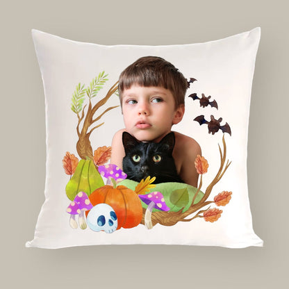 Personalizowany Prezent Poduszka z Twoim Pupilem / Halloween 6