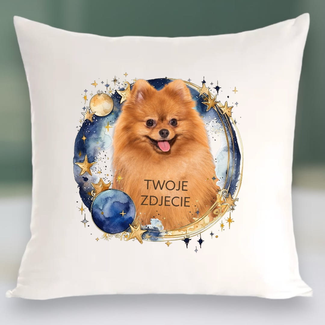 Personalizowany Prezent Poduszka z Twoim Pupilem / Kosmos 1