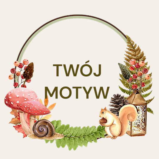 Personalizowany Prezent Poduszka z Twoim Pupilem / Las 1