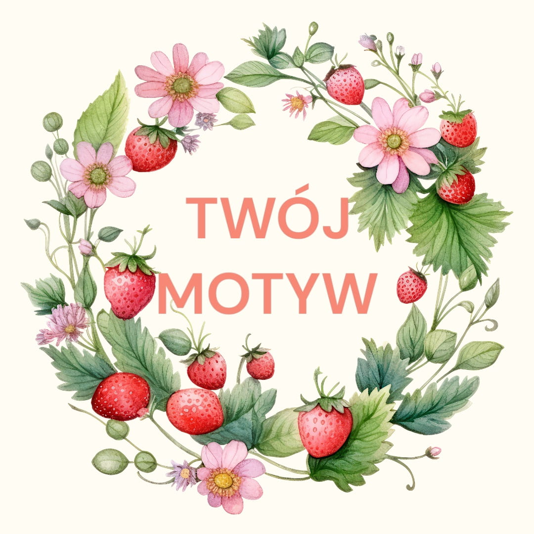 Personalizacja eko Torba ze zdjęciem Twojego Pupila / Truskawki 2