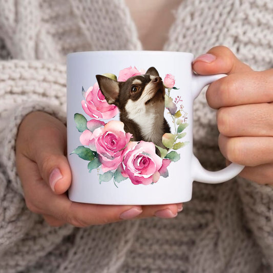 Personalizowany Kubek ze zdjęciem Twojego Pupila / Róża 5