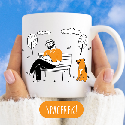 Personalizowany Kubek ze zdjęciem Twojego Pupila / Spacerek