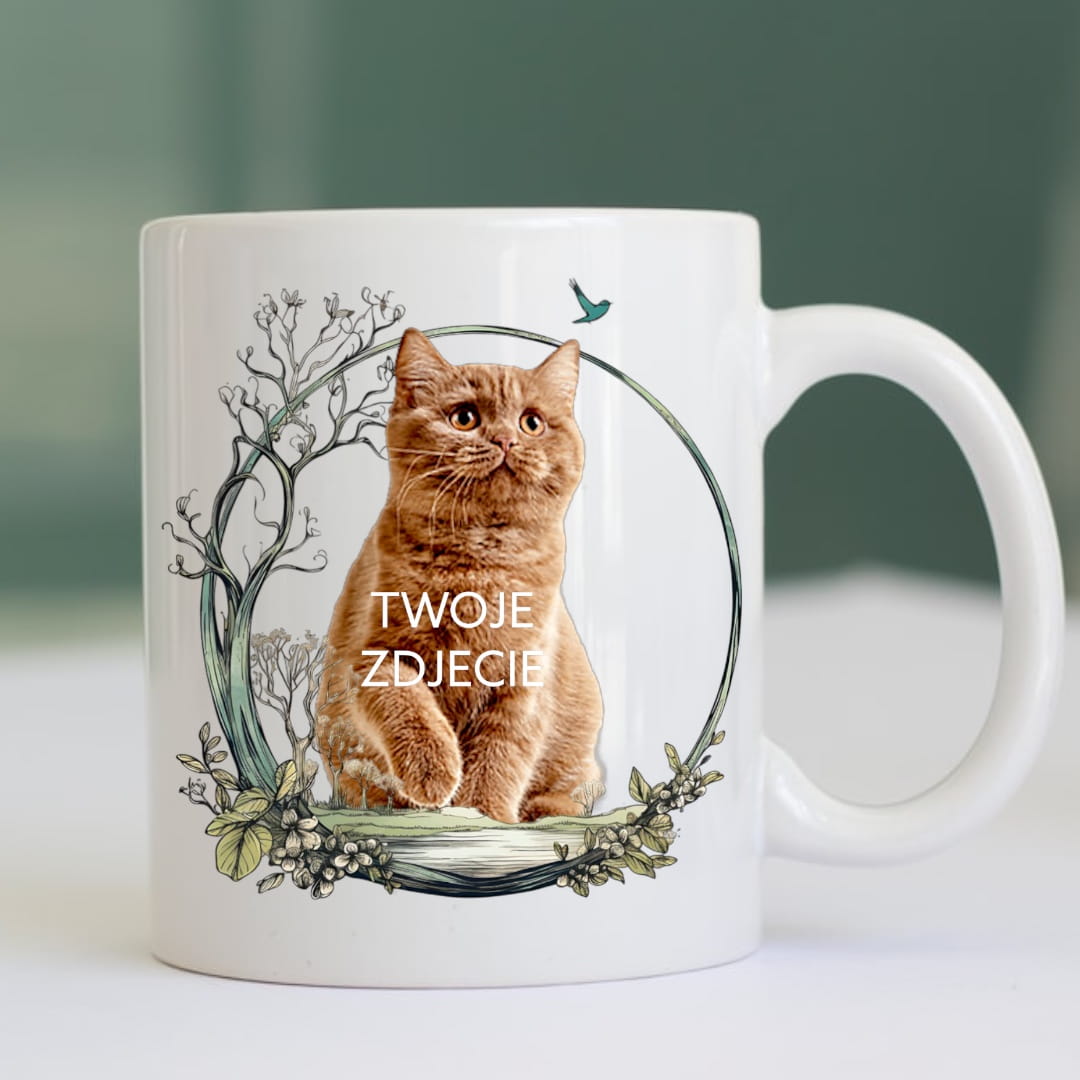 Personalizowany Kubek ze zdjęciem Twojego Pupila / Krajobraz 2