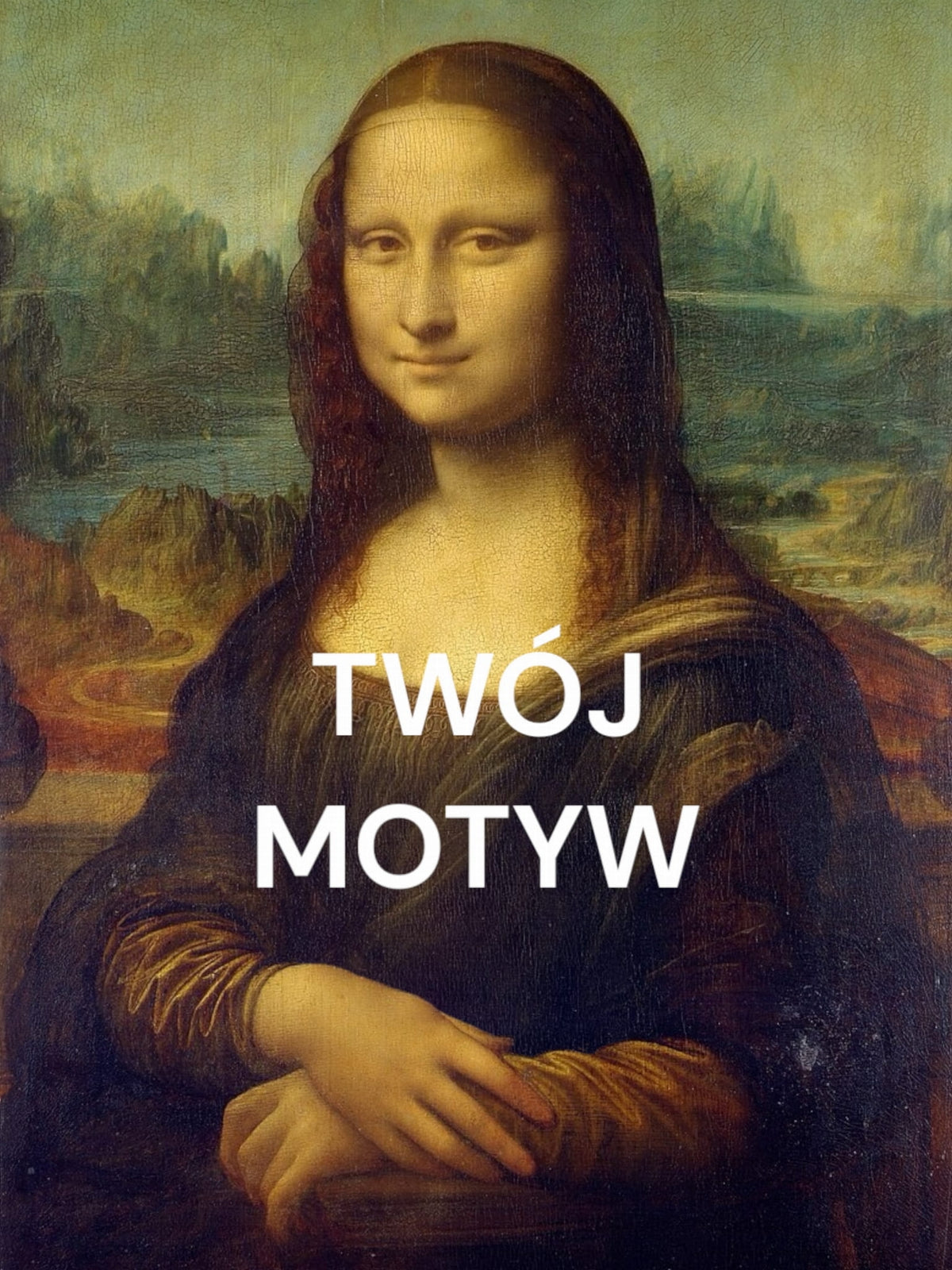 Personalizacja eko Torba ze zdjęciem Twojego Pupila / Mona Lisa