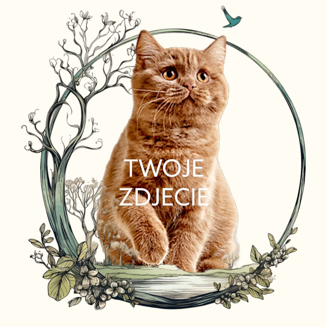 Personalizowany Prezent Poduszka z Twoim Pupilem / Krajobraz 2