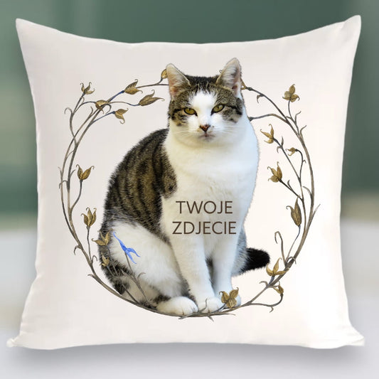 Personalizowany Prezent Poduszka z Twoim Pupilem / Badyle 1