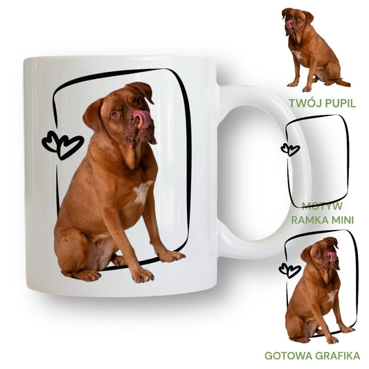Personalizowany Kubek ze zdjęciem Twojego Pupila / Ramka Mini